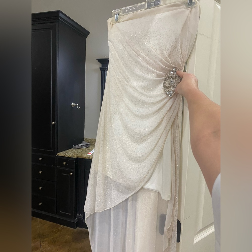 Strapless Homecoming Dress